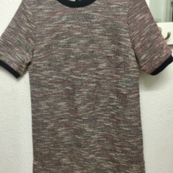 Marled maroon t-shirt dress. Never worn. - Picture 6 of 6